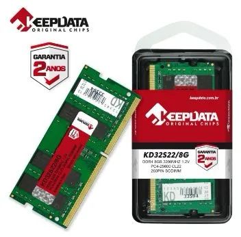 MEMÓRIA RAM NOTEBOOK DDR4 16GB 3200MHZ KEEPDATA