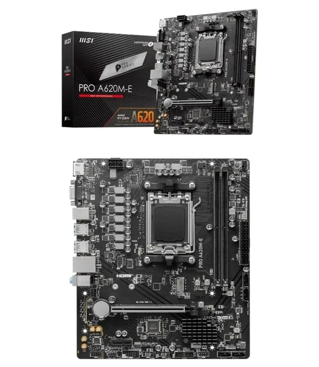 Placa mãe ddr5 e processador R5 8500g - Foto 4
