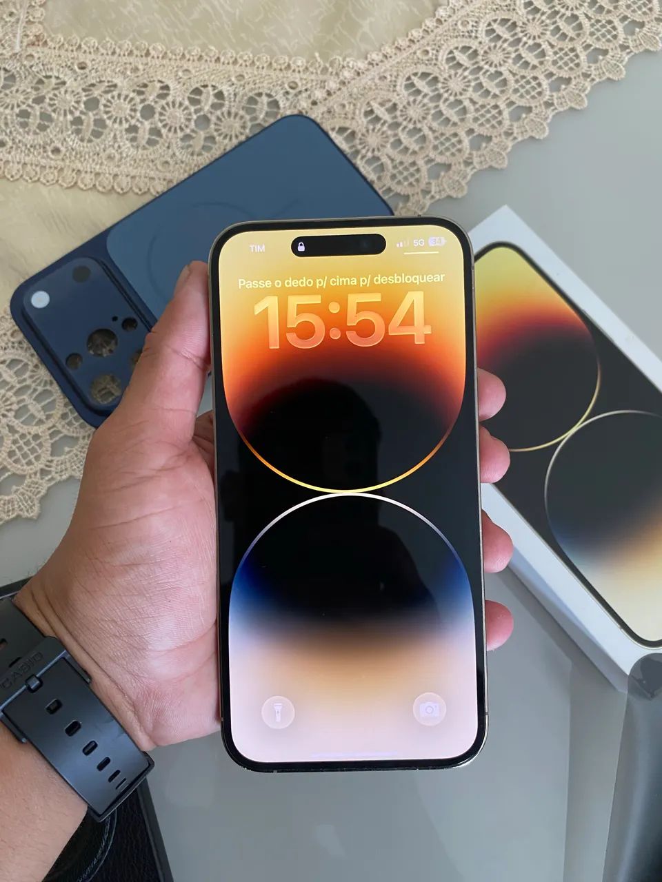 IPHONE 14PM 128gb com caixa  - Foto 2