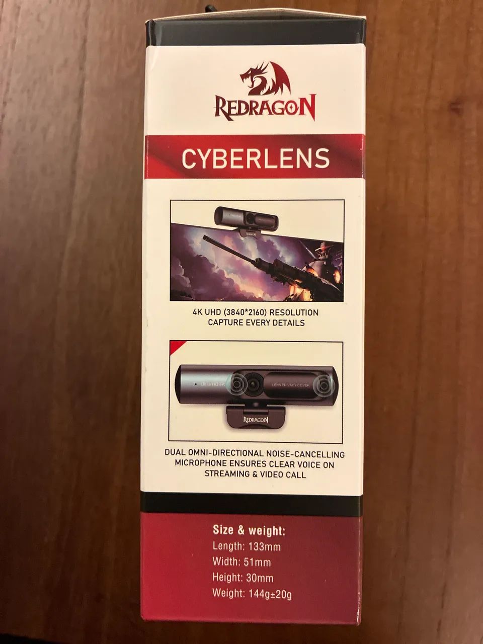 WebCam 4K Redragon Cyberlens - Foto 4