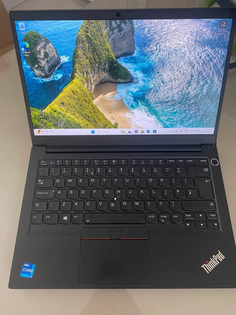 Lenovo i7 11ª Geração | 16GB RAM | SSD 512GB | Iris Xe | Windows