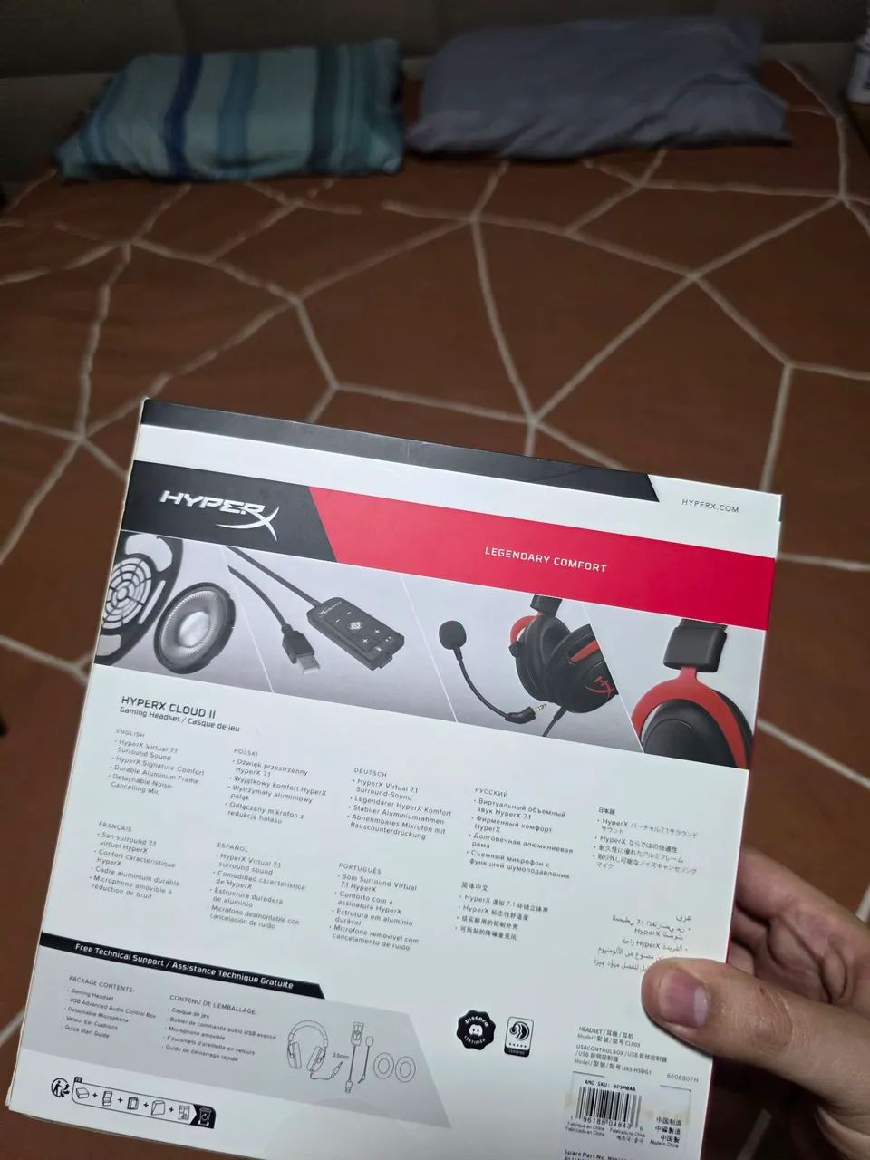 Headset HyperX Cloud II Lacrado - Foto 3
