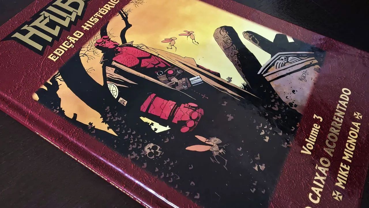 Hellboy - Edição Histórica Vol. 3 - O Caixão Acorrentado - HQ Mythos - Foto 2