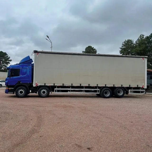 Scania P-310 baú sider  - Foto 4