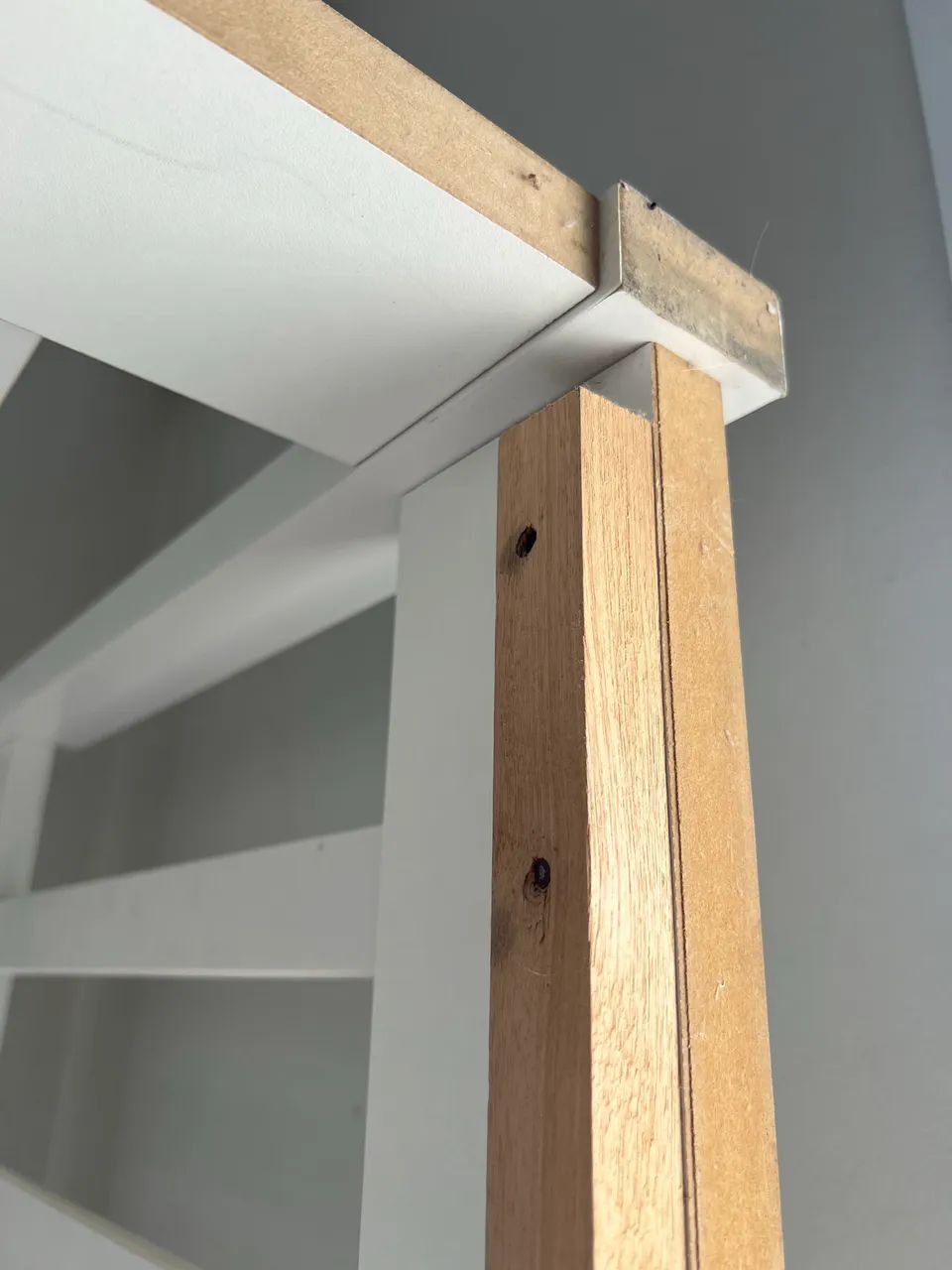 Cama montessoriana madeira branca - Foto 5