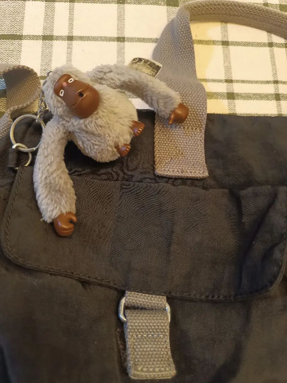 Bolsa Maternidade Kipling Preta Original - Ótimo Estado - Foto 3