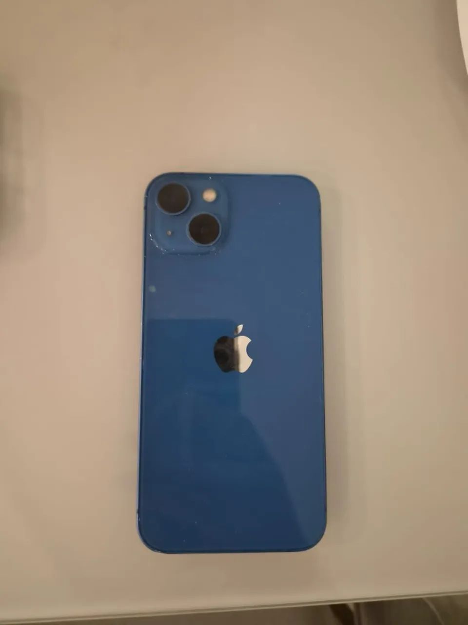 Iphone 13 azul 128gb em excelente estado de conservação e com caixa - Foto 3