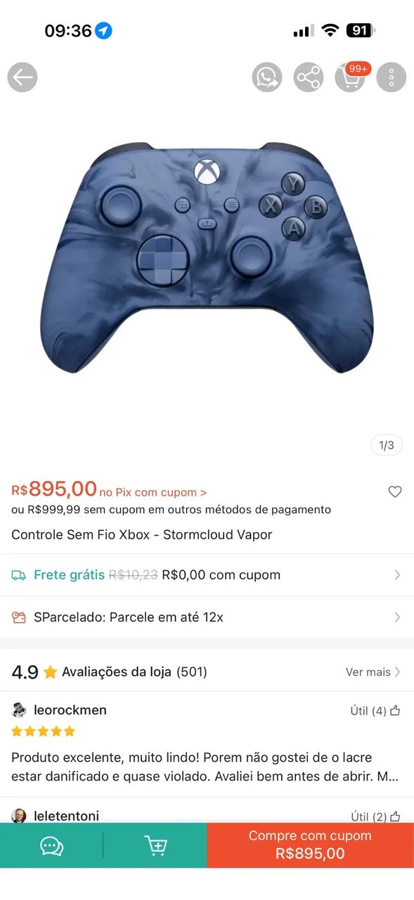 XBOX SÉRIES S | 2 CONTROLES  - Foto 5