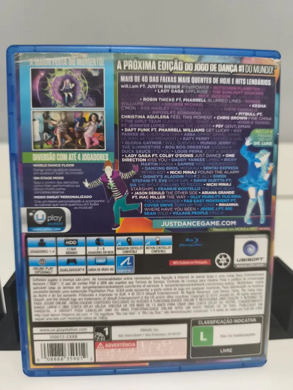 Vendo ou troco Just dance 2014 ps4/ps5  - Foto 2