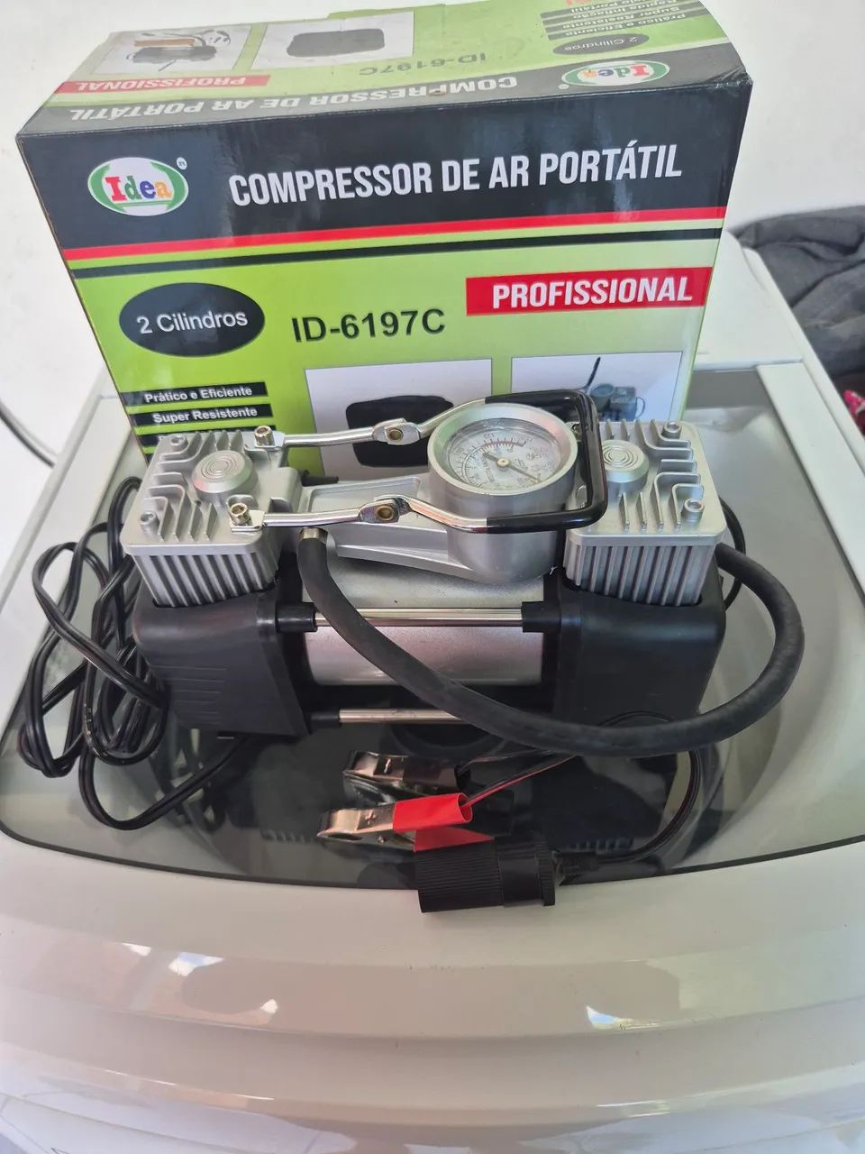 Compressor portátil 12 volt  - Foto 2