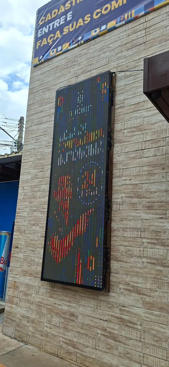 Painel de LED para fechada de comércio - Foto 2