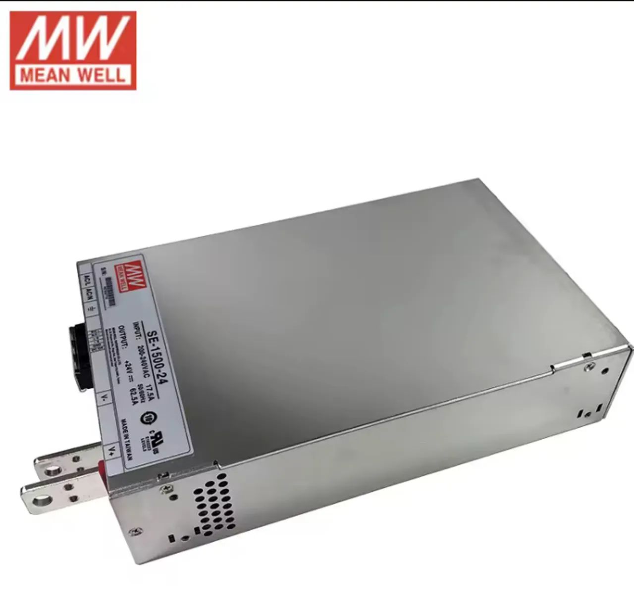 Fonte chaveada Meanwell SMPS, SE-1500-24 - Foto 3