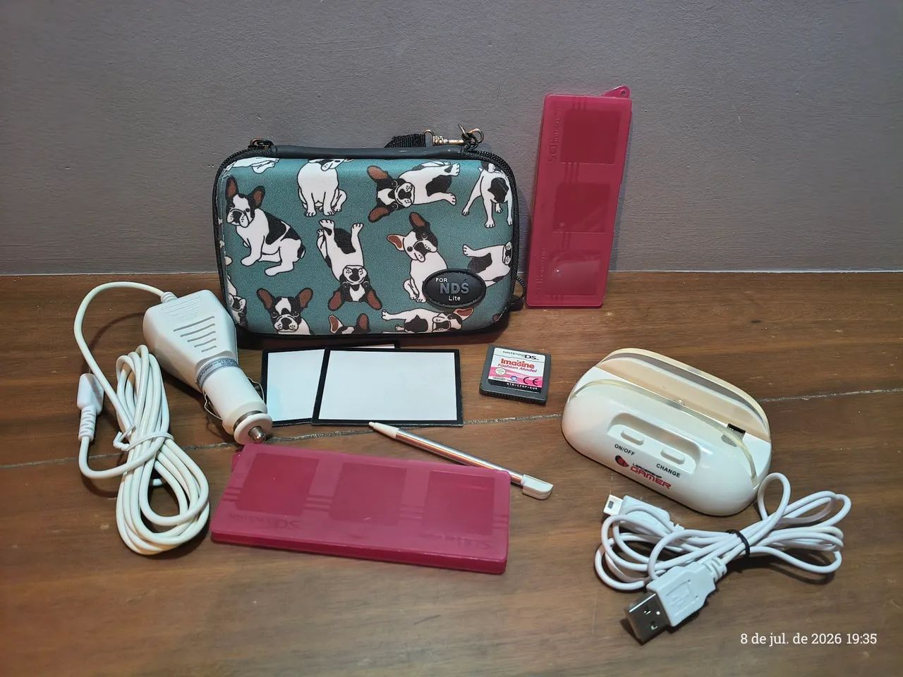 Nintendo DS lite kit de itens  - Foto 3
