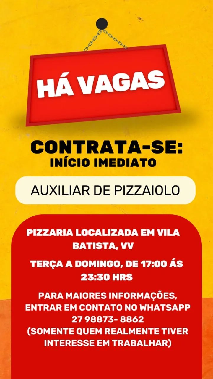 Contrata-se com urgência 
