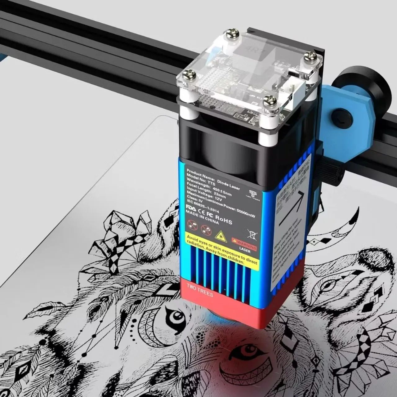 Gravador e Corte à Laser TTS-55 PRO - Foto 3