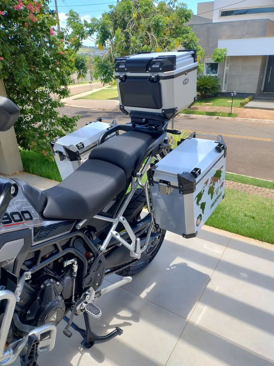 Vende Tiger 900 GT pro impecável, sem detalhes. - Foto 5