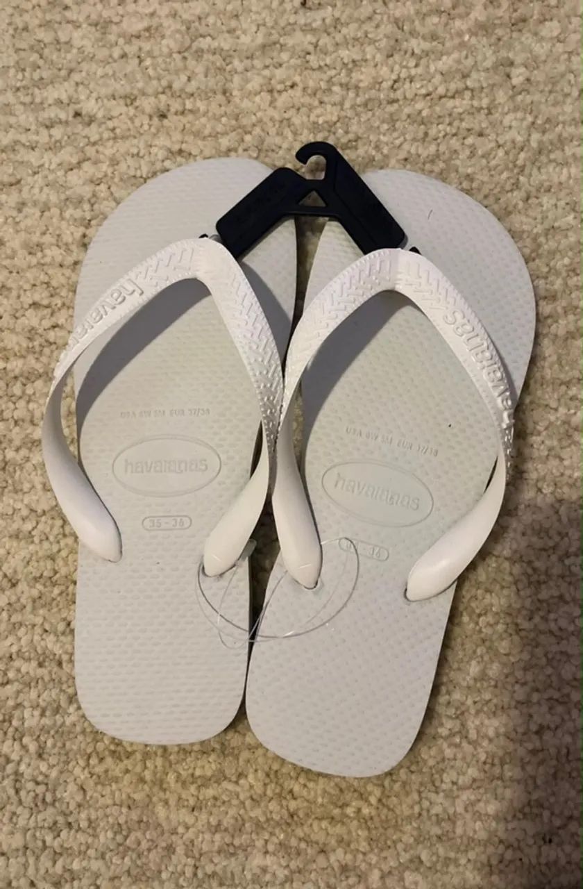 Chinelo havaianas branco 