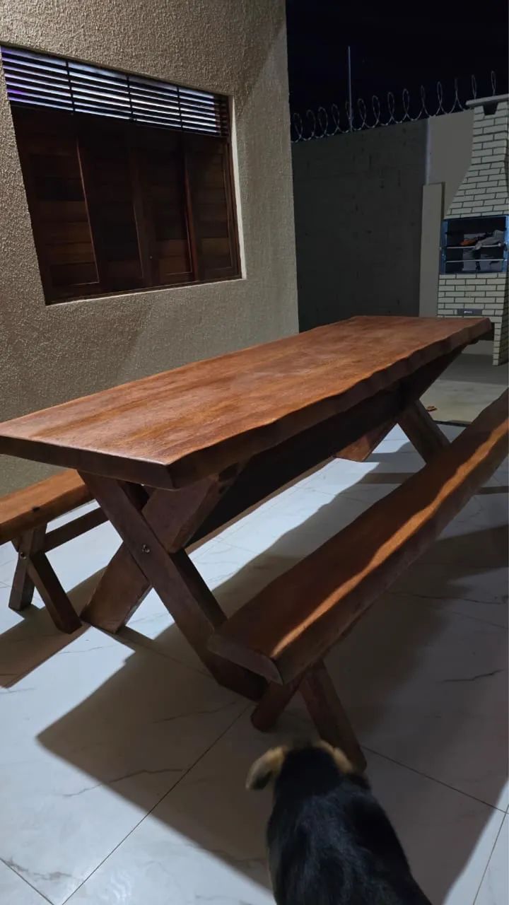 Mesa Rústica DIREITO DA FÁBRICA 