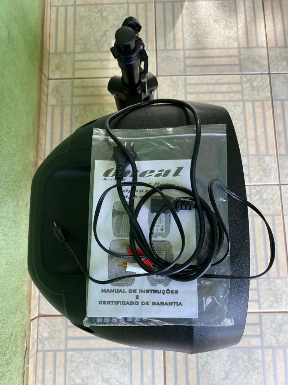 Caixa acústica amplificada OPB 915 BT - Foto 4