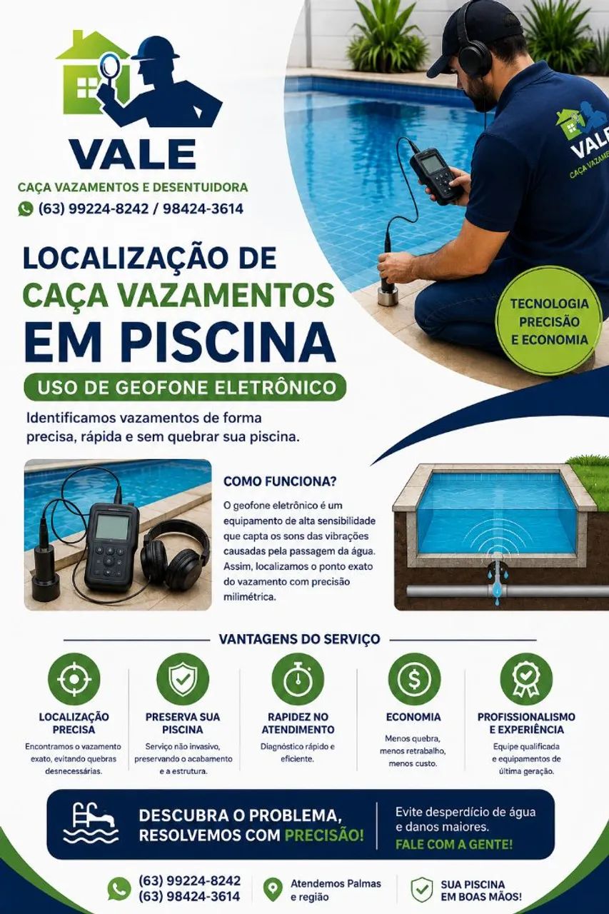 Serviços especializados geofone/desentupidora  - Foto 2