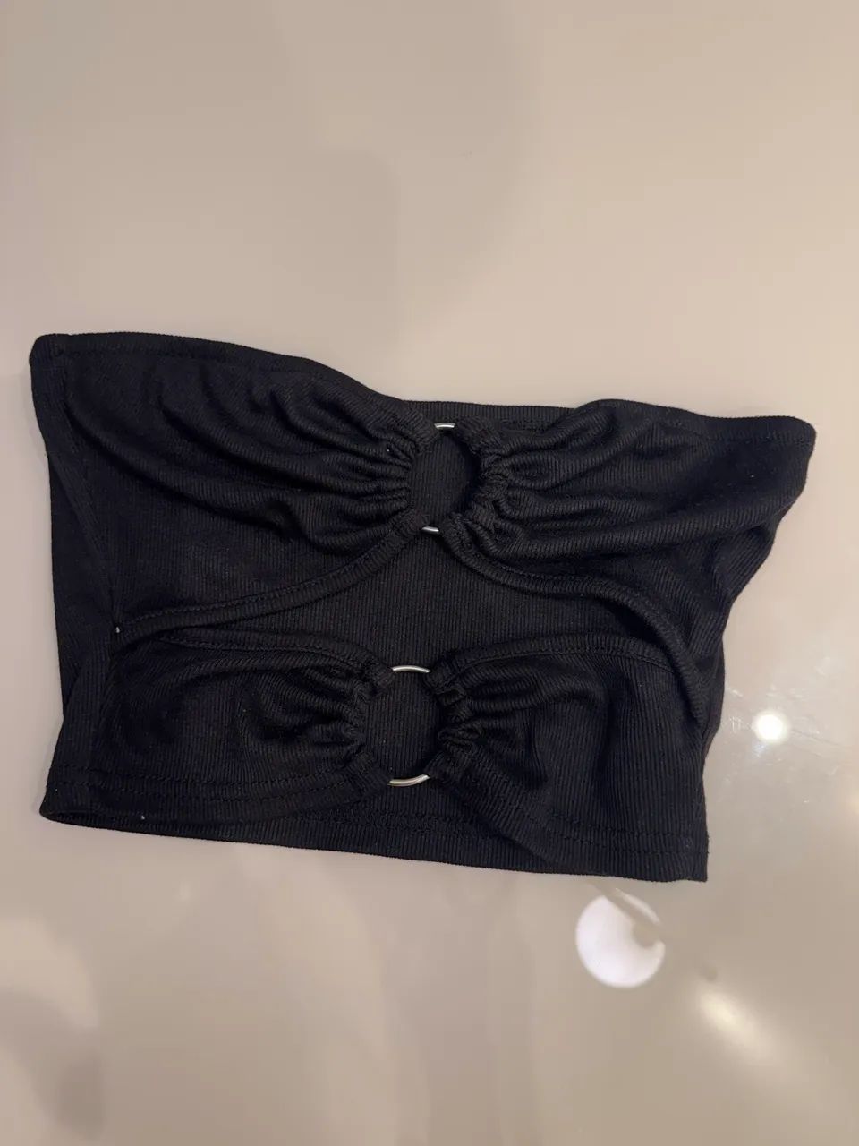 Top + Sobreposição em tule Conjunto Lindo - Foto 4