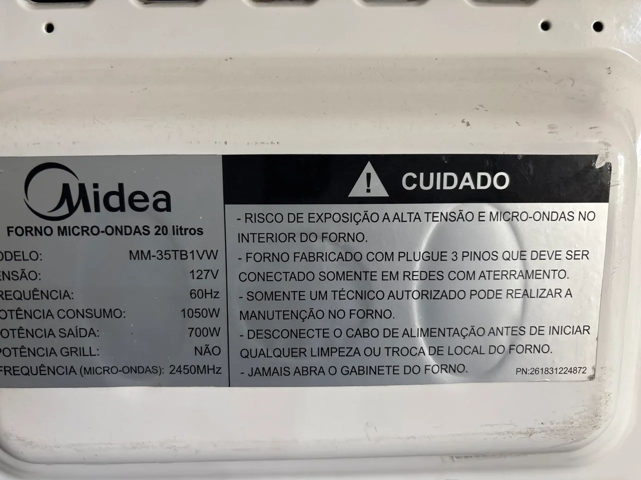 Microondas Midea 20 litros - Foto 3