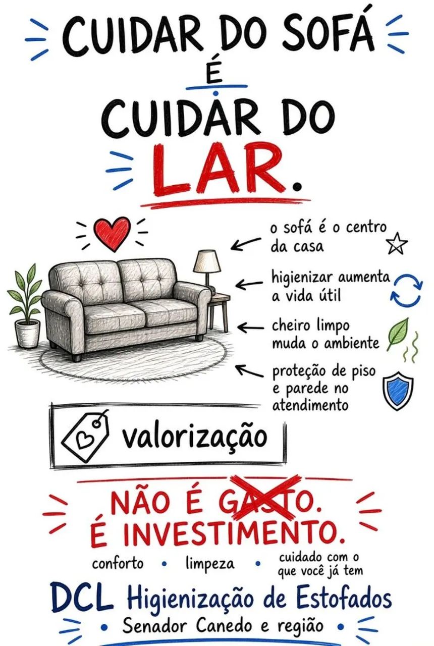 Higienização de estofados/lavagem a seco sofá  - Foto 5