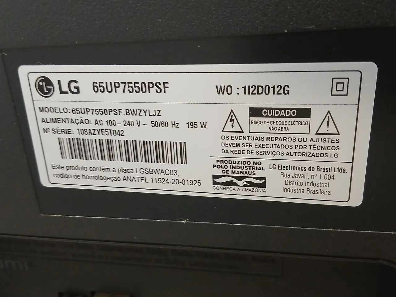 TV Smart LG 65 4K Impecável  - Foto 4