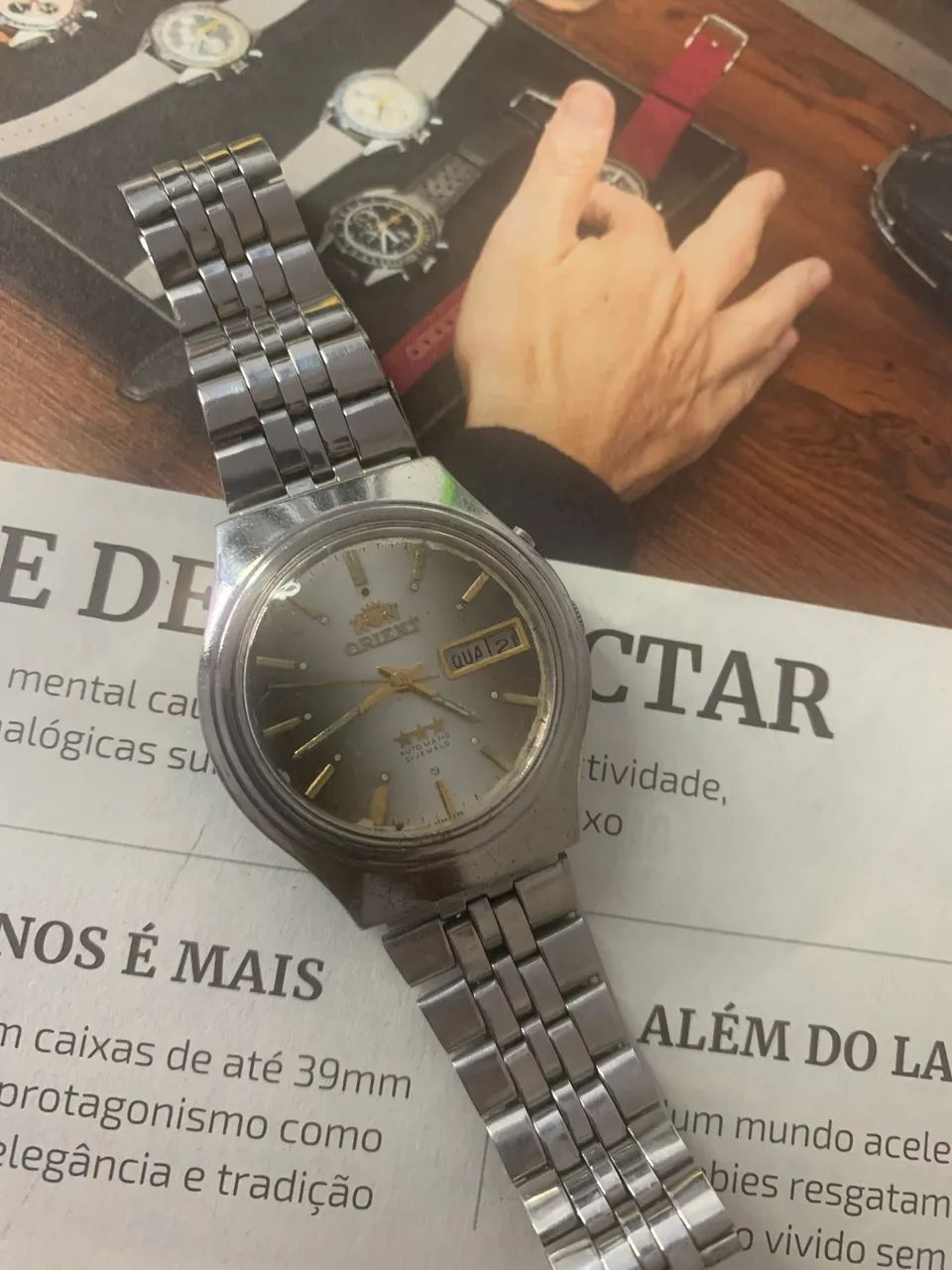 Orient 3 estrelas automático  - Foto 3