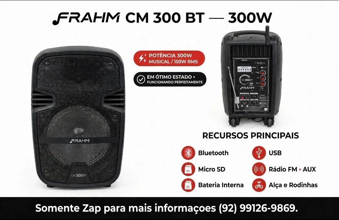 Caixa de Som R$130,00