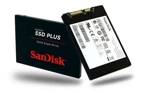 2 unidades do SSD SanDisk 480 gb