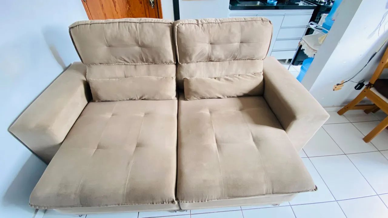 SOFÁ RETRÁTIL DE 2 LUGARES À VENDA  - Foto 2