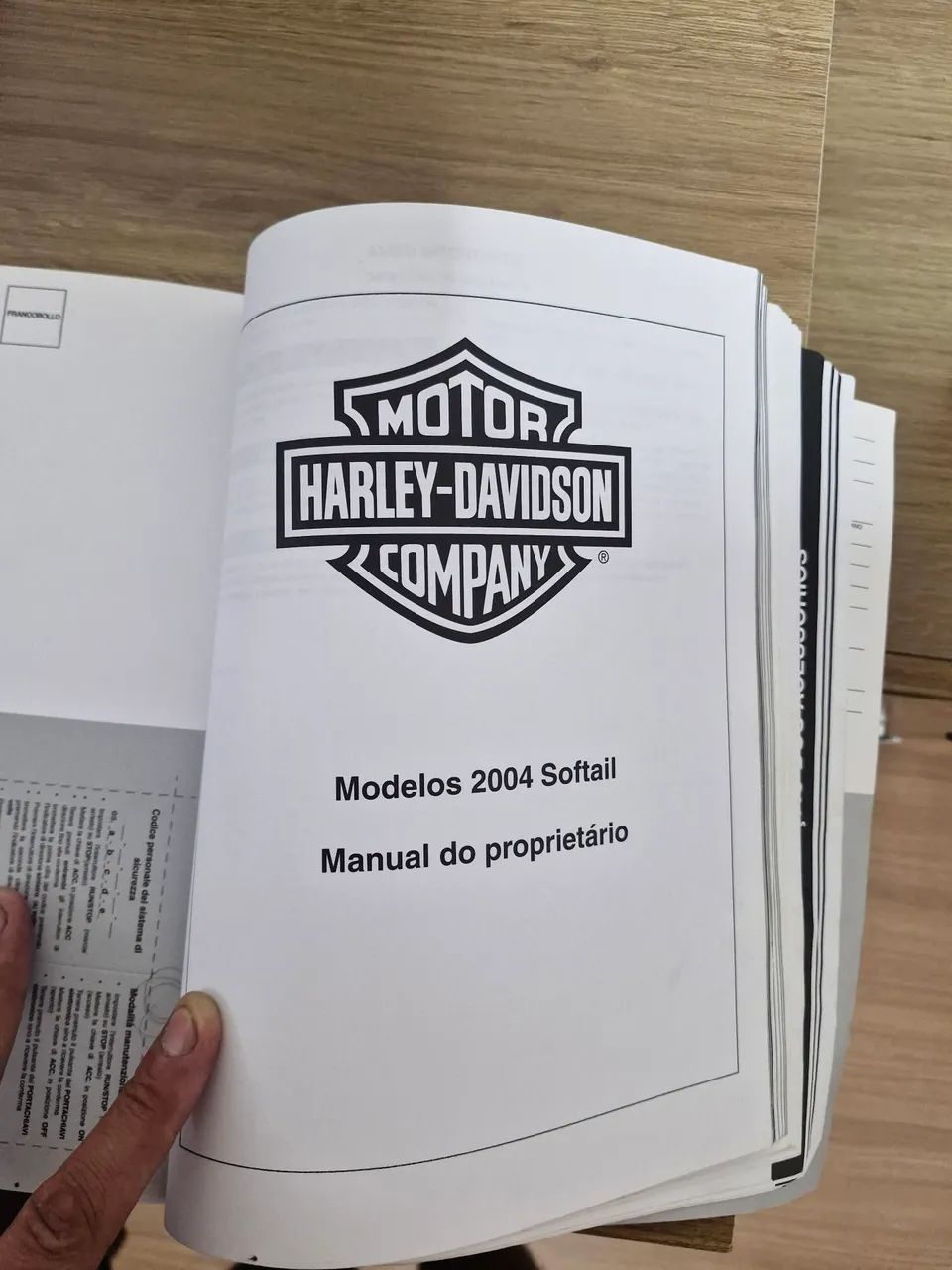 Manual do proprietário Harley Fat Boy 2004 - Foto 2
