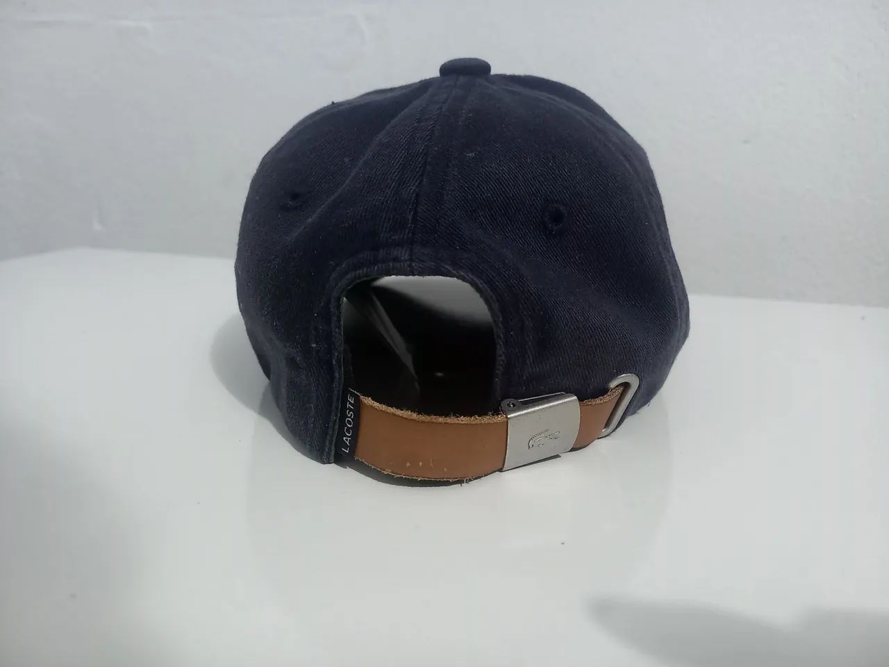 Bone lacoste big croc azul escuro - Foto 3