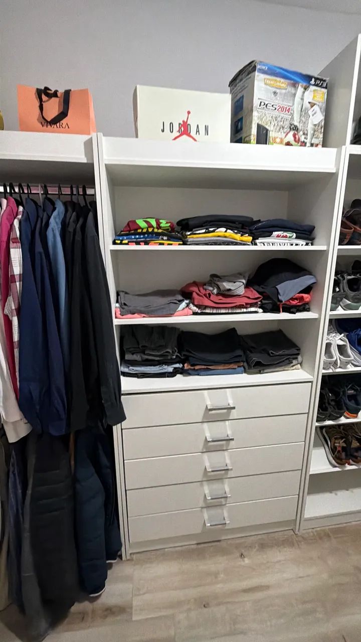 Módulos de roupas 