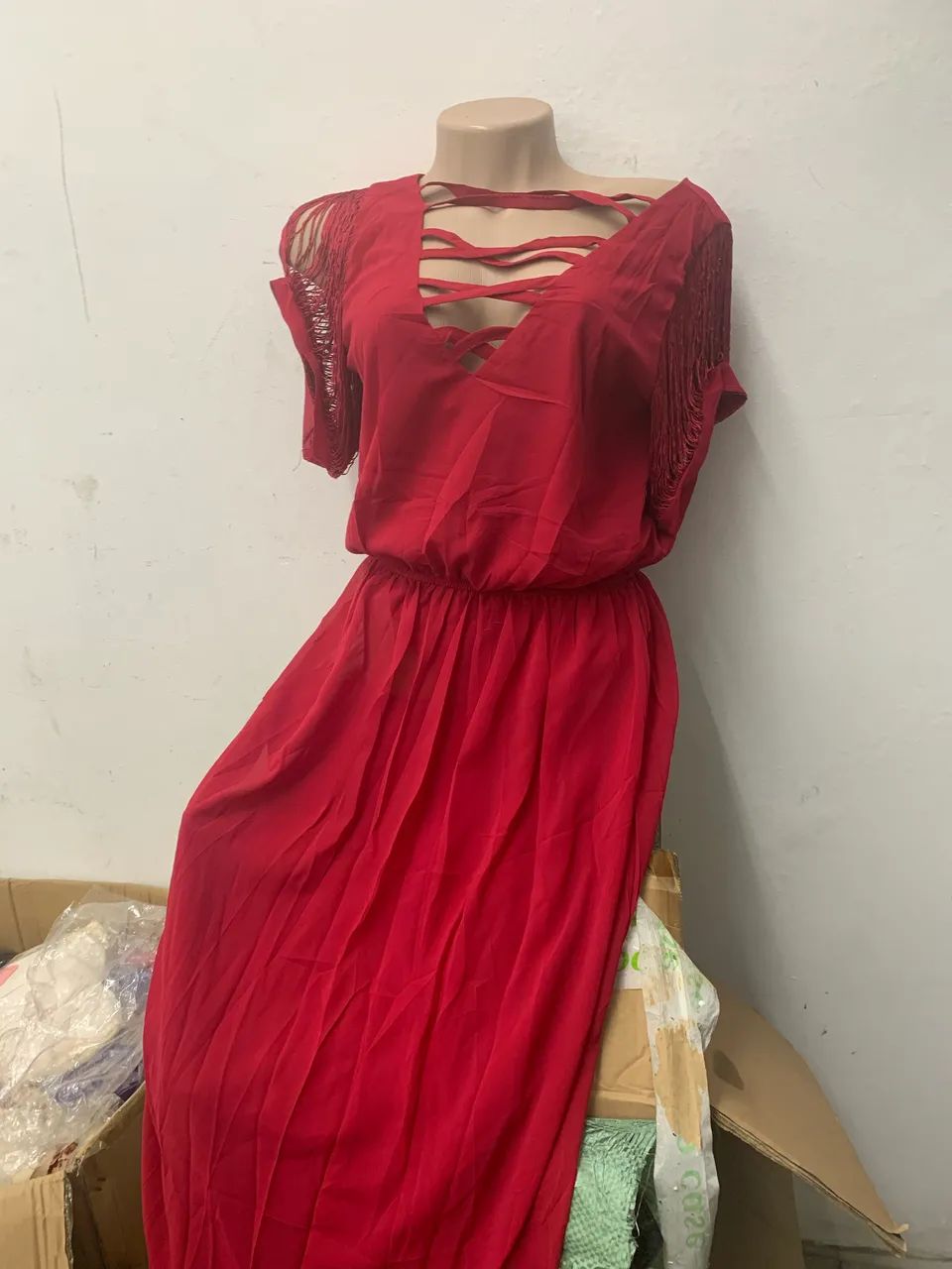 Liquidação! Vestidos $5 atacado, lotes de 100  - Foto 4