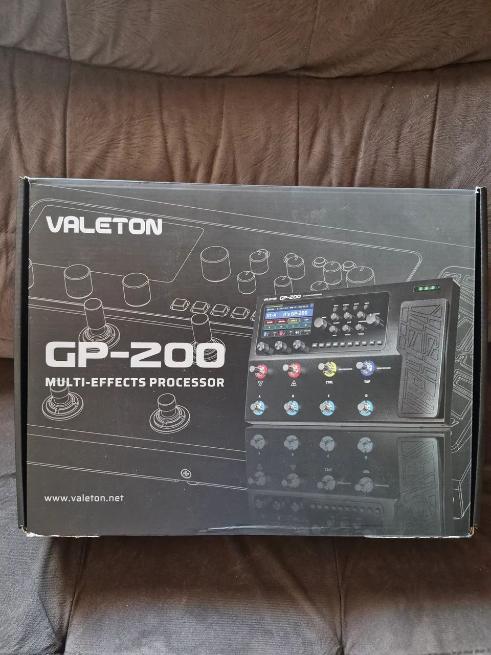 Pedaleira valeton gp200