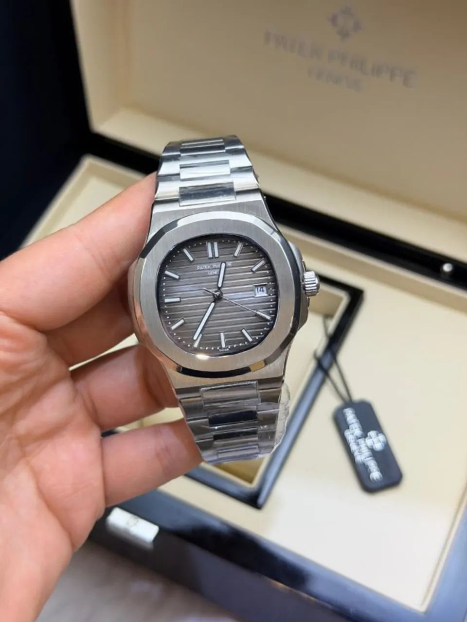 Relógio Automático Patek Nautilus - Foto 4