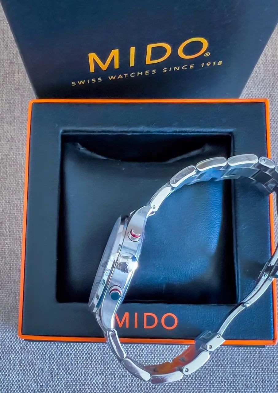 Relógio Mido Multifort Chronograph, Retrograde COMPLETO (Caixa e Manual) - Foto 3