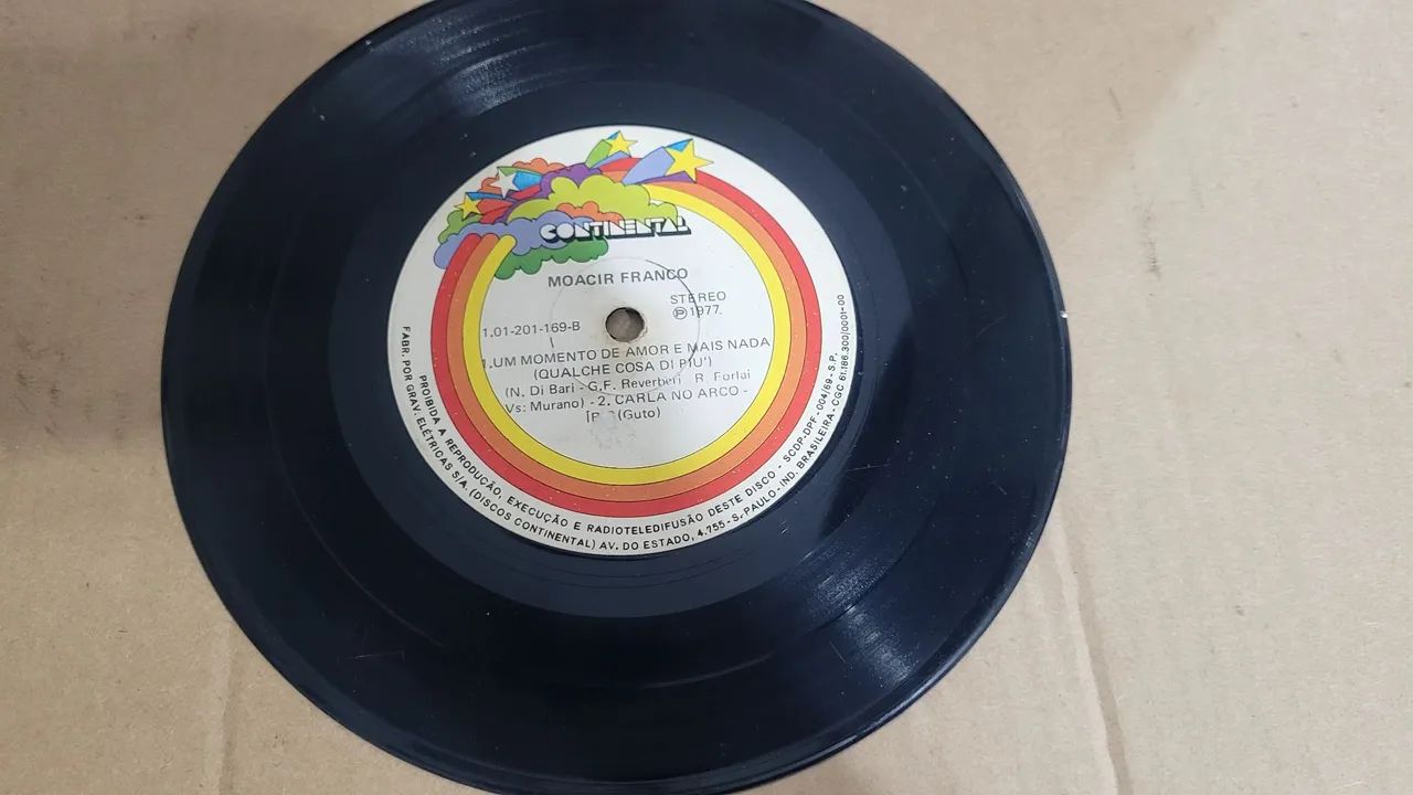 Lp compacto Moacir franco 1993 - Foto 3