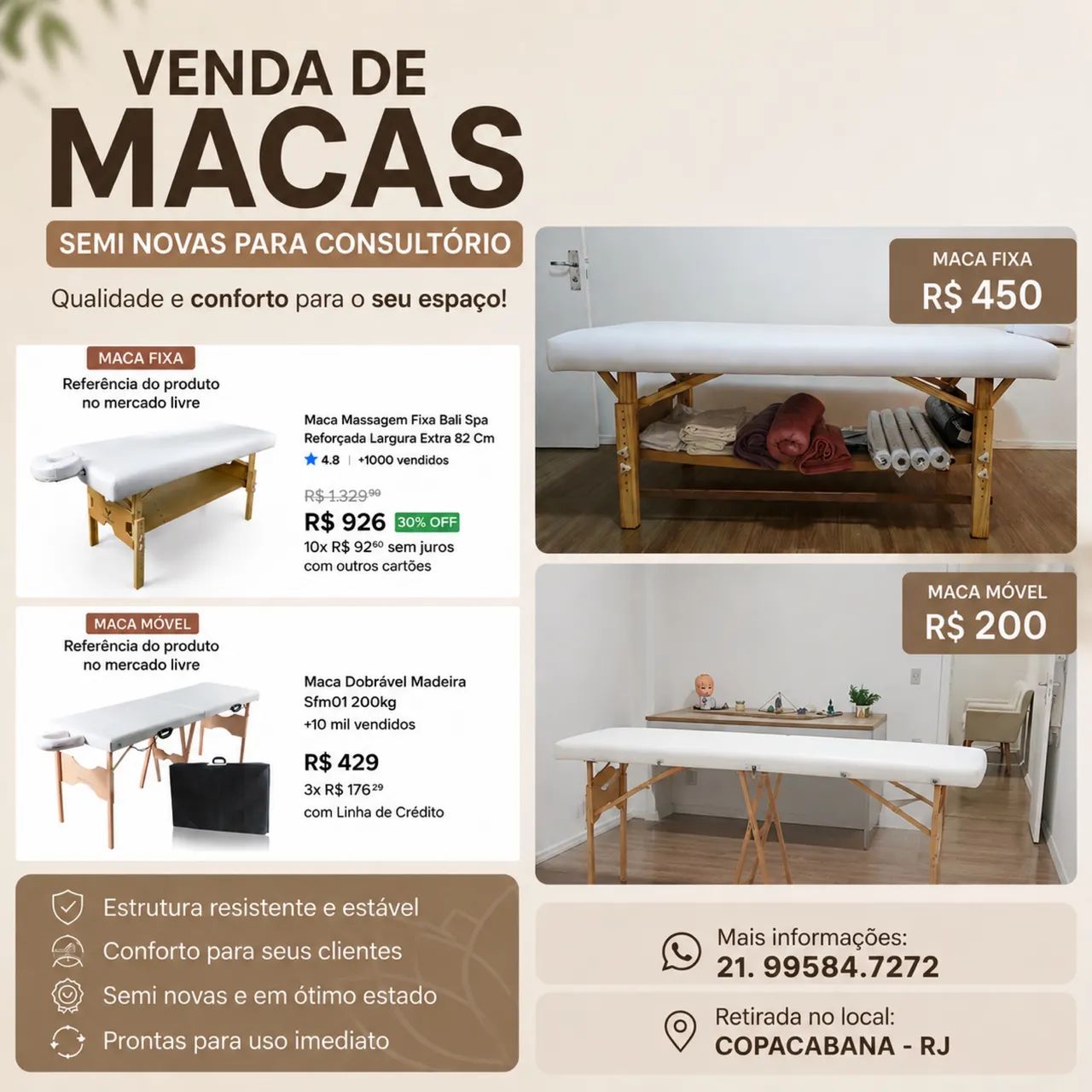 Macas semi novas