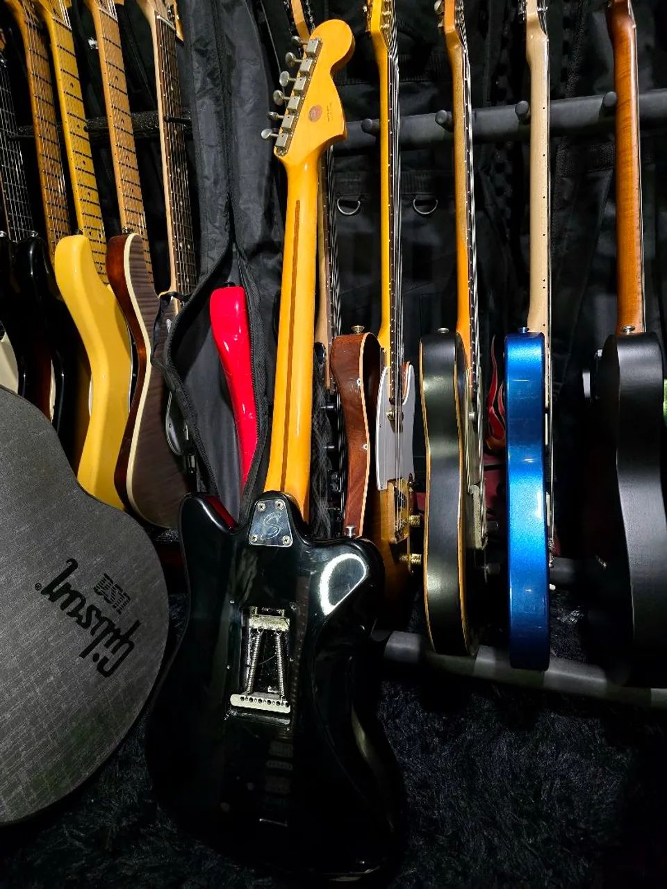Fender Squier Japan Vista Series Super Sonic Black /ñ Gibson