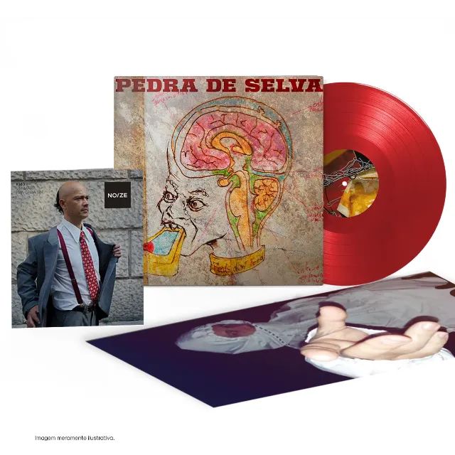 Disco Vinil Lp LACRADO - PEDRA DE SELVA (CURUMIN) - Foto 2