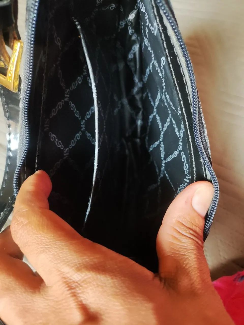 Bolsa De Ombro Monica Sanches - Nova (Sem Uso / Impecável) - Foto 4