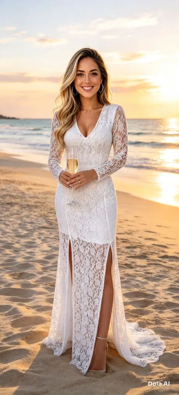 VESTIDO BRANCO RENDA NOVOOOO