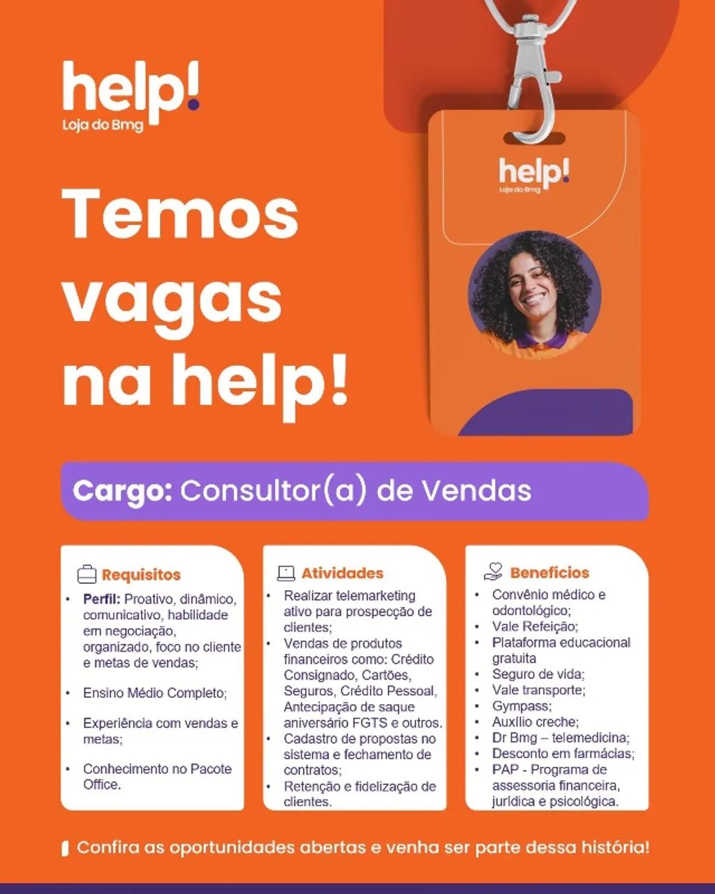 Vendedor(a) - Pouso Alegre (MG)