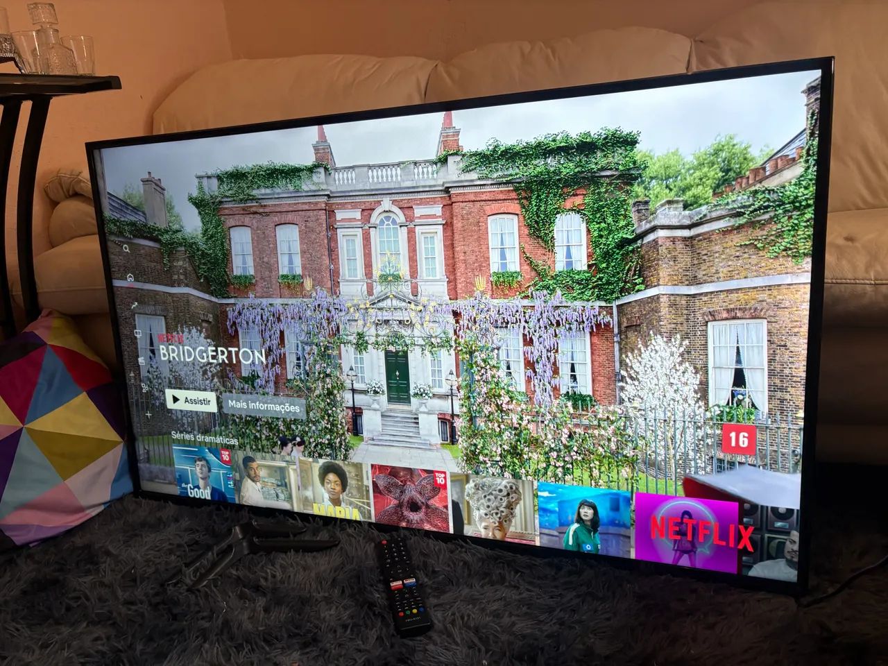 Smart Tv 50P 4K Entrego Aceito Cartão  - Foto 6