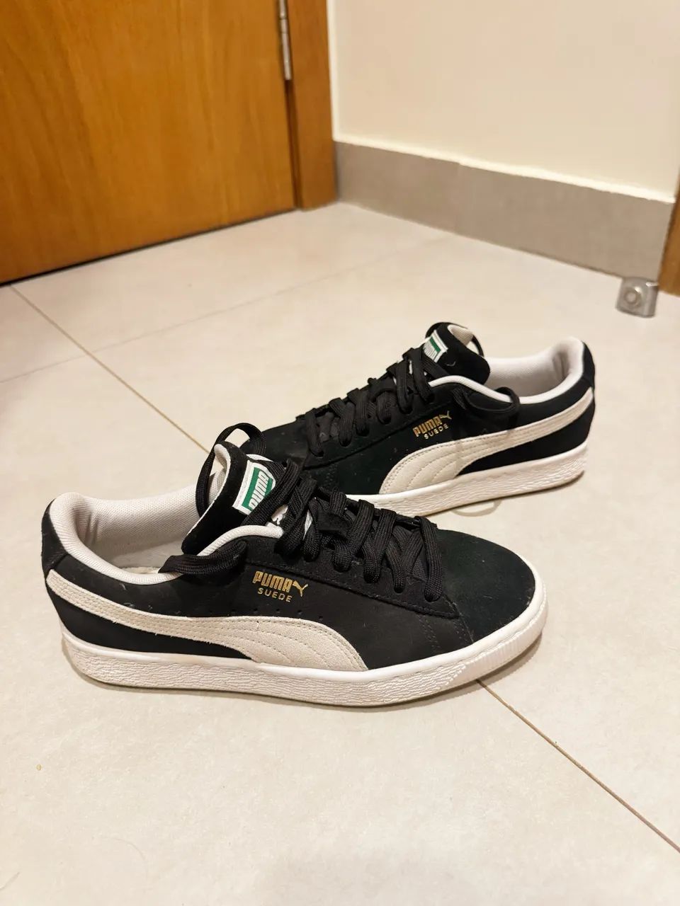 tênis puma suede preto original - Foto 2
