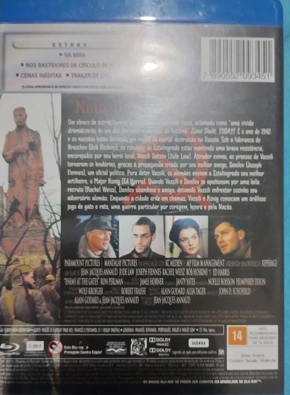 Blu ray Círculo de fogo - Foto 2
