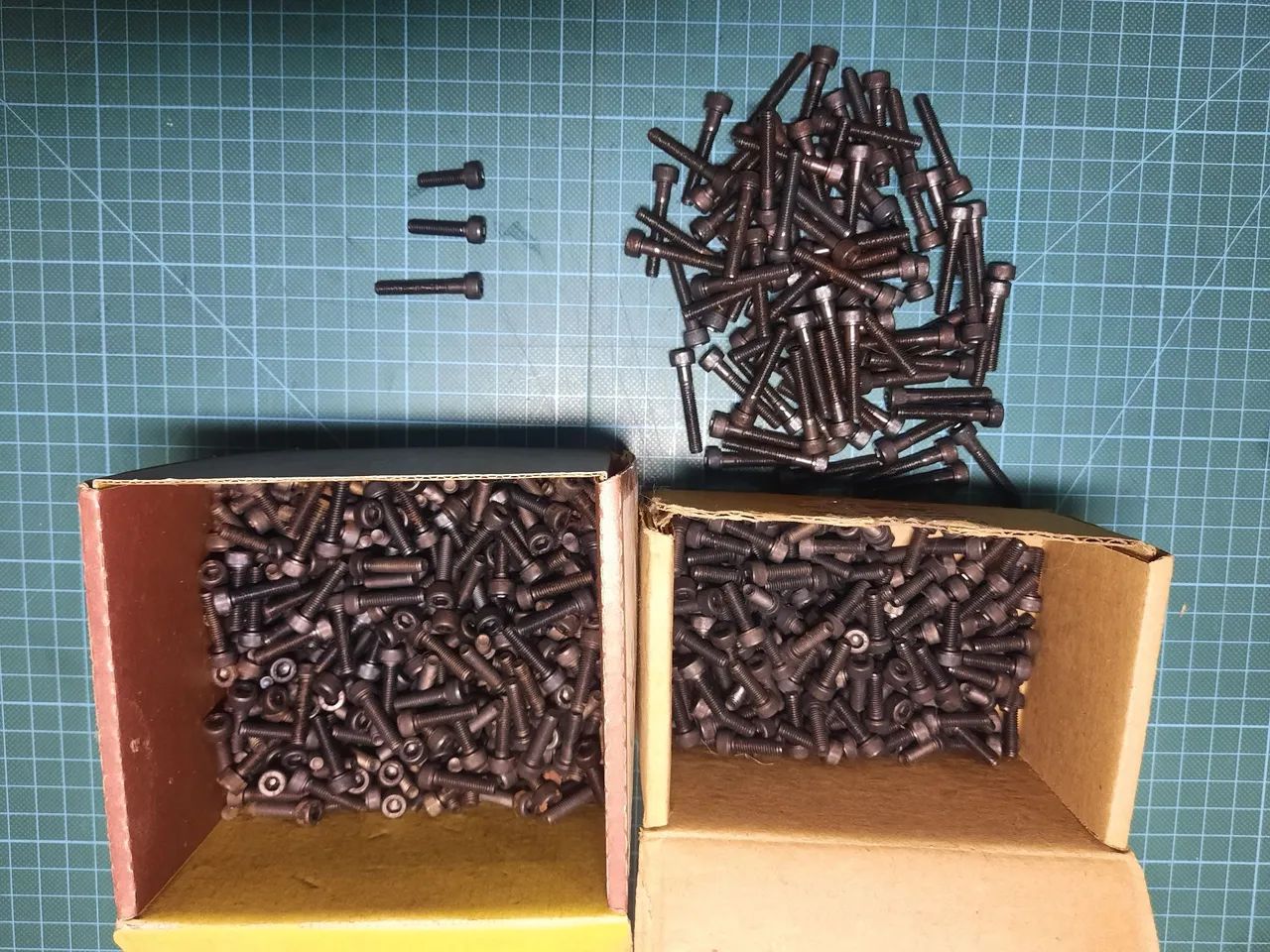 Parafusos M5 16mm 20mm e 30mm